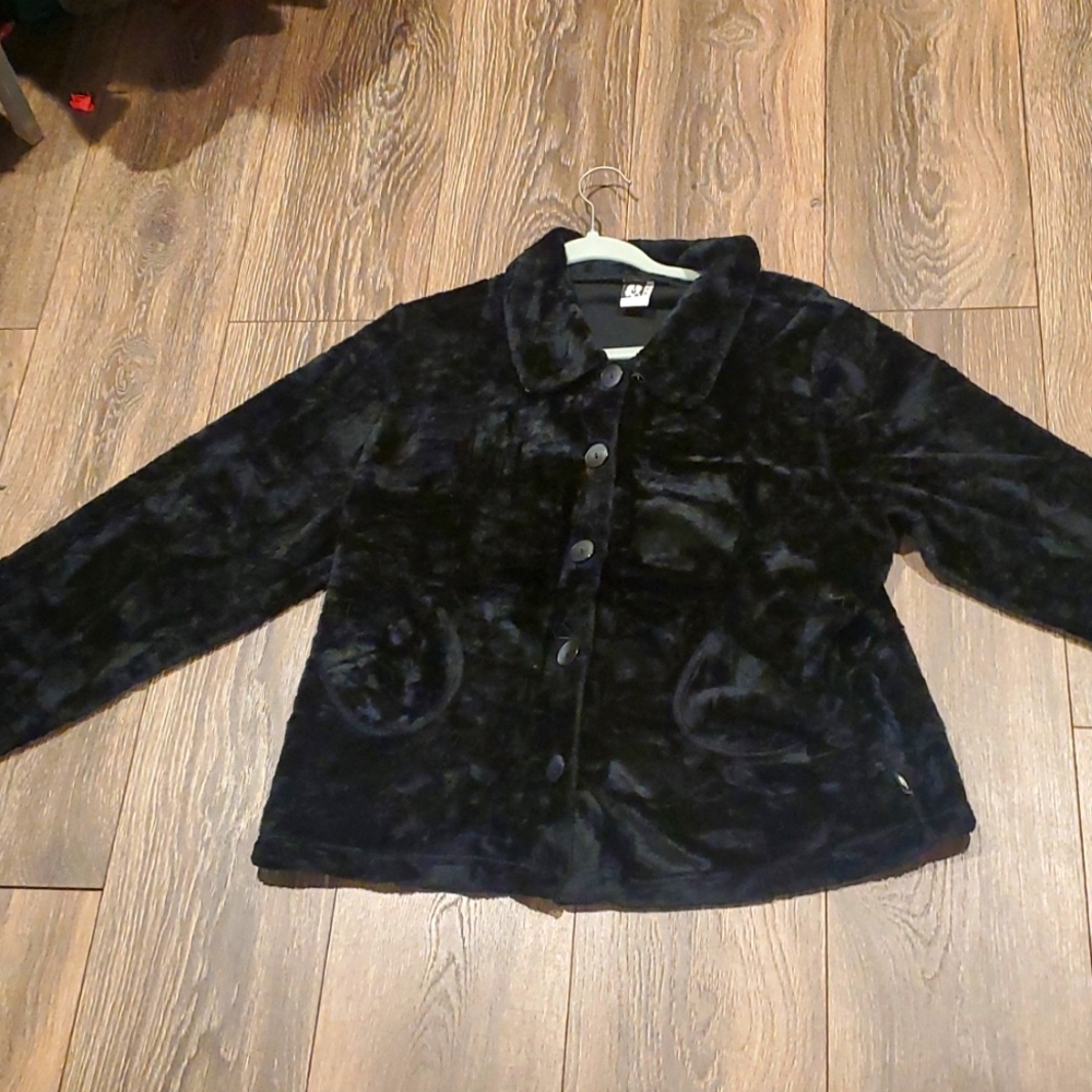 *Rare* Vintage Free People Plush Jacket